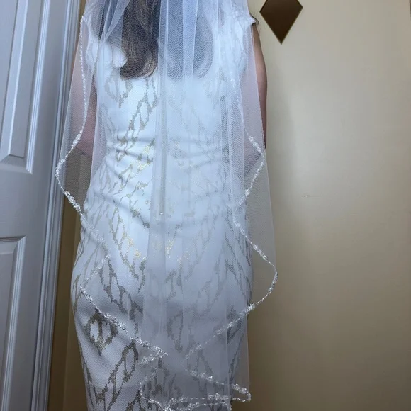 Mori Lee Madeline Gardner Bridal Veil **BRAND NEW** - Picture 13 of 15